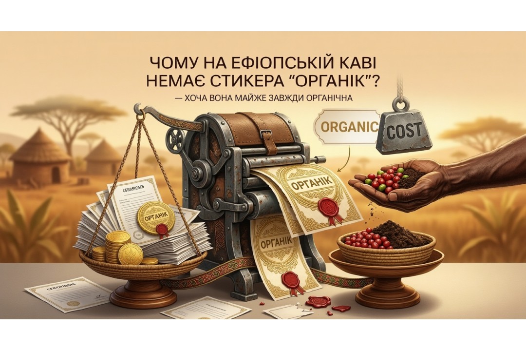 Эфиопский кофе органический по умолчанию — почему без сертификата | Gardman